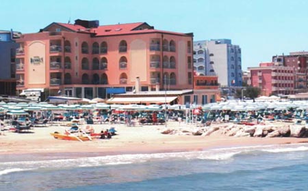 Panoramablick des Hotel Daniel